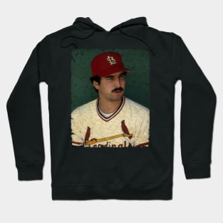 Keith Hernandez in St. Louis Cardinals Hoodie